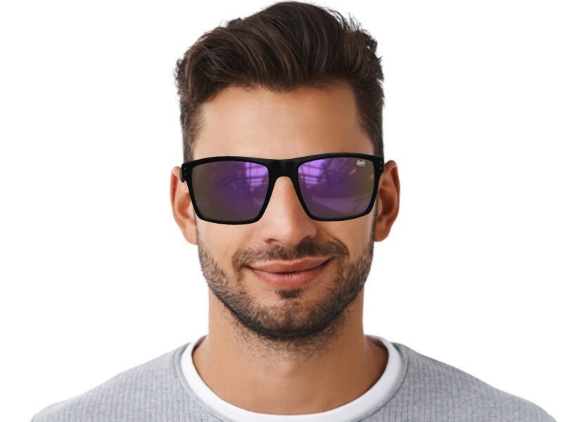 branded oversized sunglasses